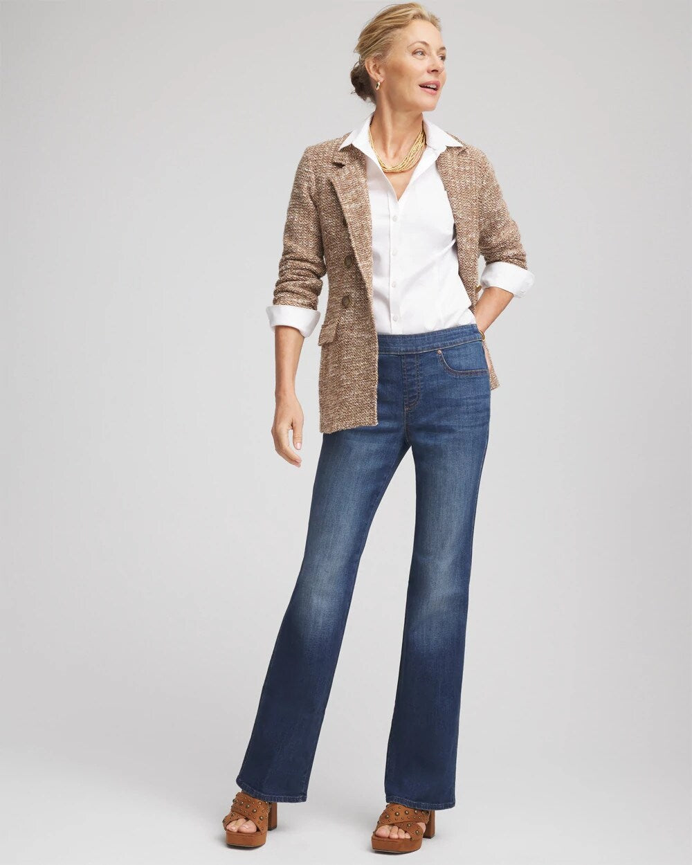 Chico's Petites Petite Pull-On Slim Bootcut Jeggings