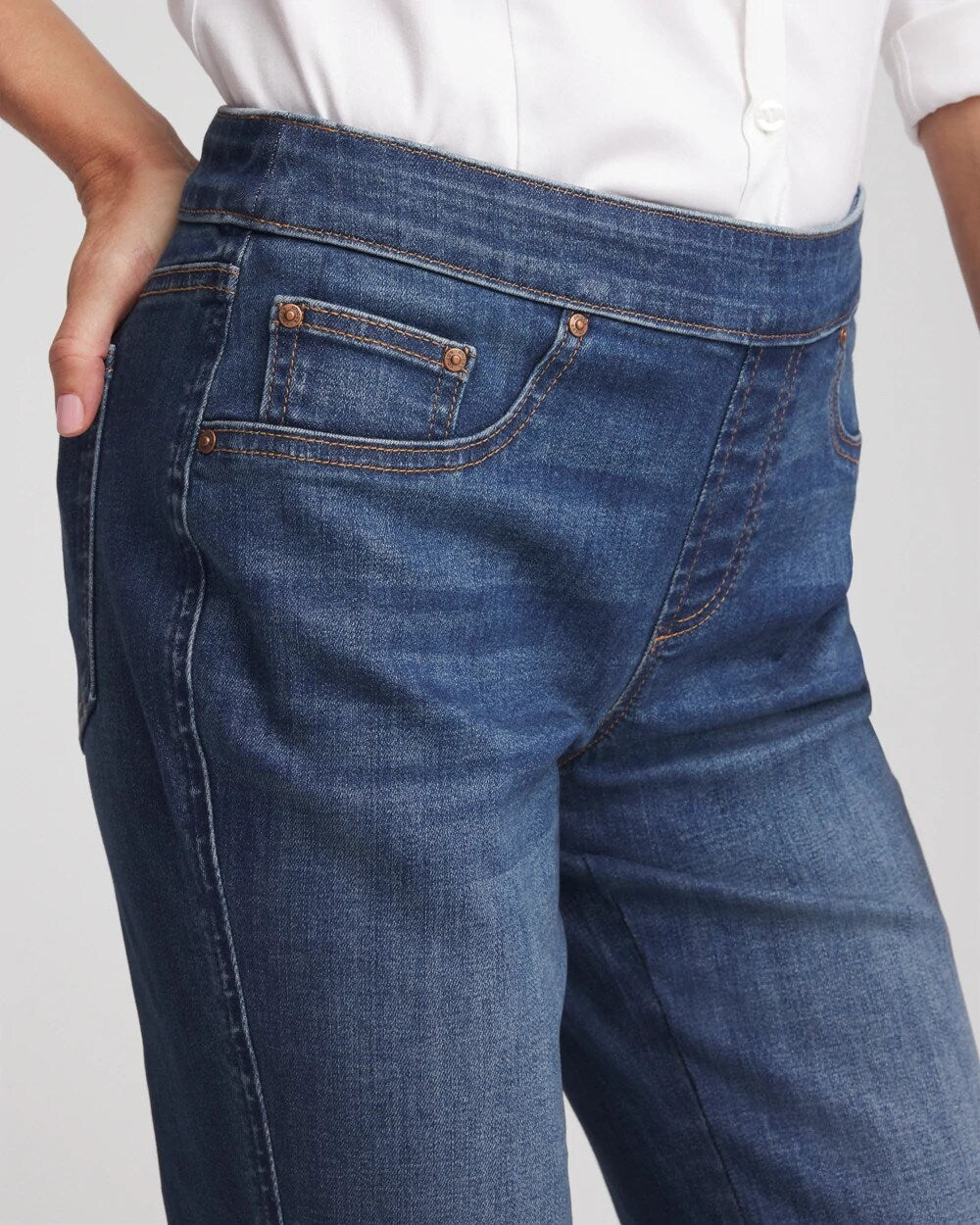 Chico's Petites Petite Pull-On Slim Bootcut Jeggings