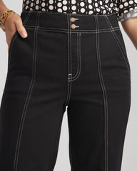Chico's Petites Petite Pull-On Wide-Leg Jeans