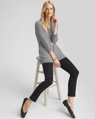 Chico's Petites Denim Pull-On Ankle Jeggings