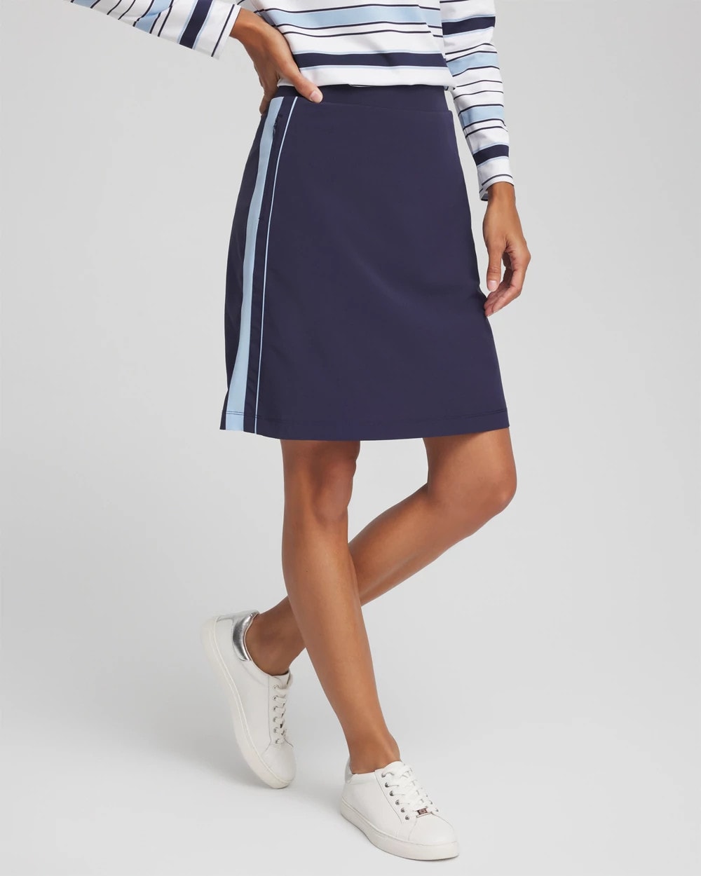 Chico's Collections Zenergy® UPF Piped Skort