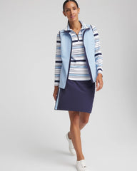 Chico's Collections Zenergy® UPF Contrast Vest