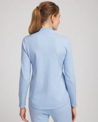 Chico's Collections Zenergy® Luxe Half-Zip Pullover Top