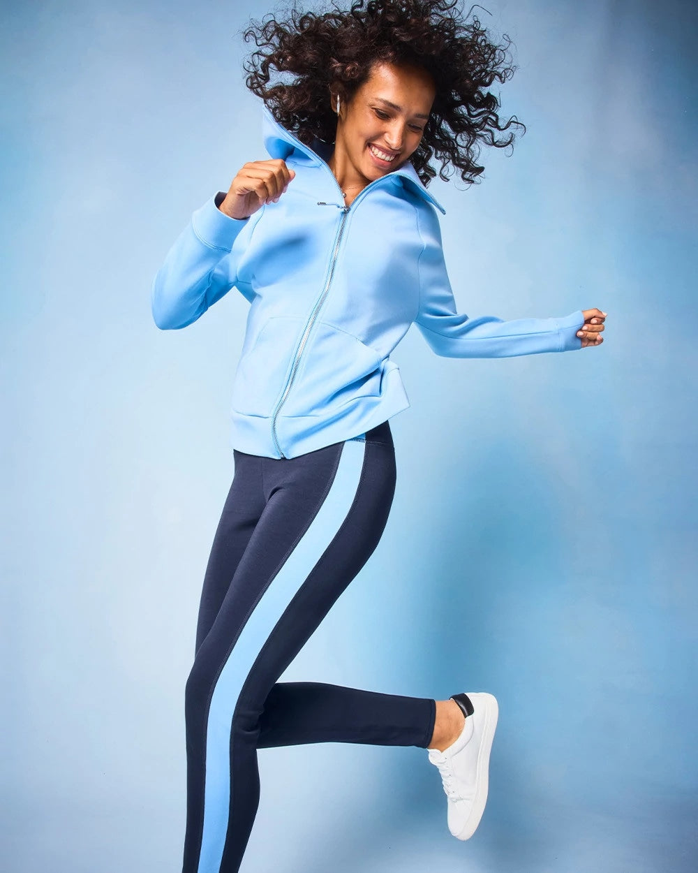 Chico's Collections Zenergy® Soft Topaz Contrast Leggings