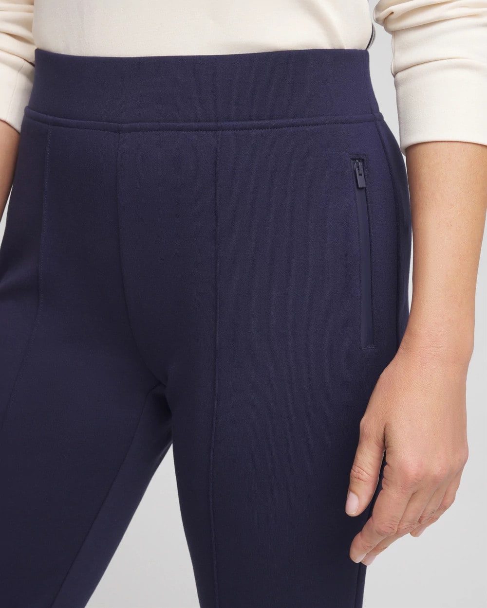Chico's Collections Zenergy® Double-Knit Ankle Pants