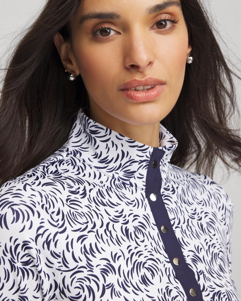 Chico's Collections Zenergy® UPF Palma Pullover