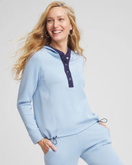 Chico's Collections Zenergy® Soft Topaz Contrast Top
