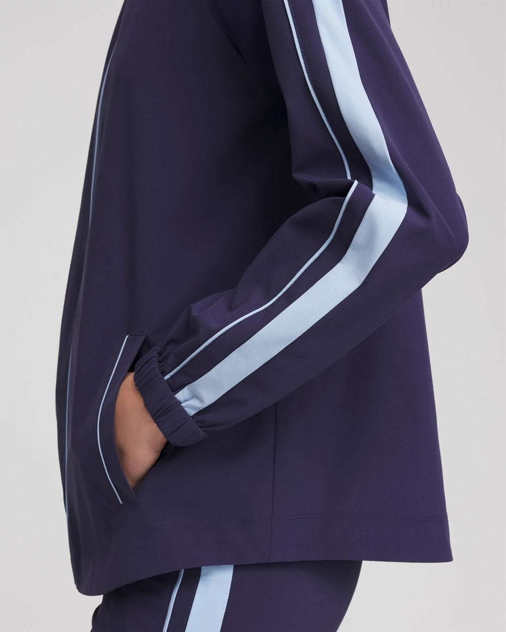 Chico's Collections Zenergy® UPF Piped Jacket