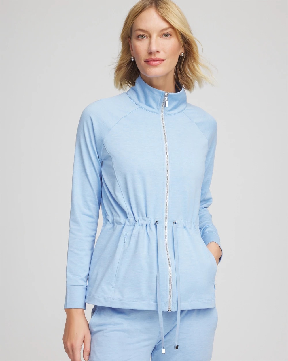 Chico's Collections Zenergy® Cloud Mockneck Jacket