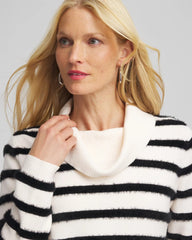 Chico's Collections Zenergy® Luxe Eyelash Striped Sweater