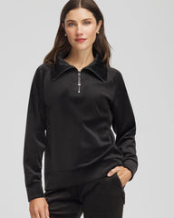 Chico's Collections Zenergy® Velour Pullover