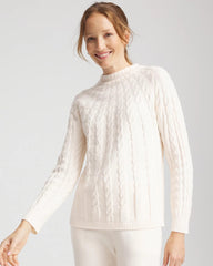 Chico's Collections Zenergy® Luxe Cable Sweater