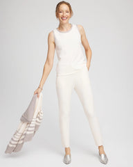 Chico's Collections Zenergy® Luxe Metallic Trim Tank