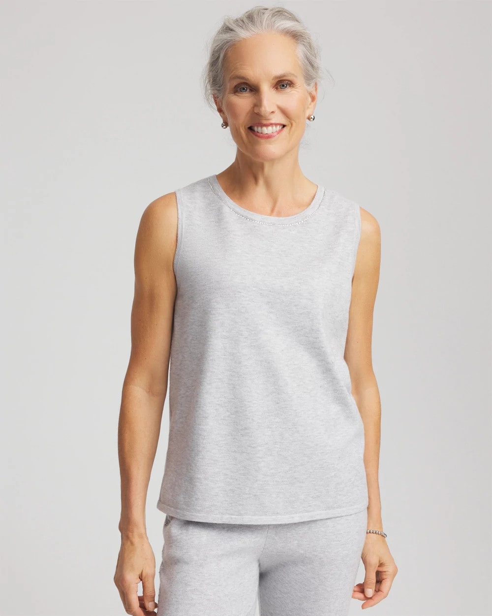 Chico's Collections Zenergy® Luxe Diamante Tank