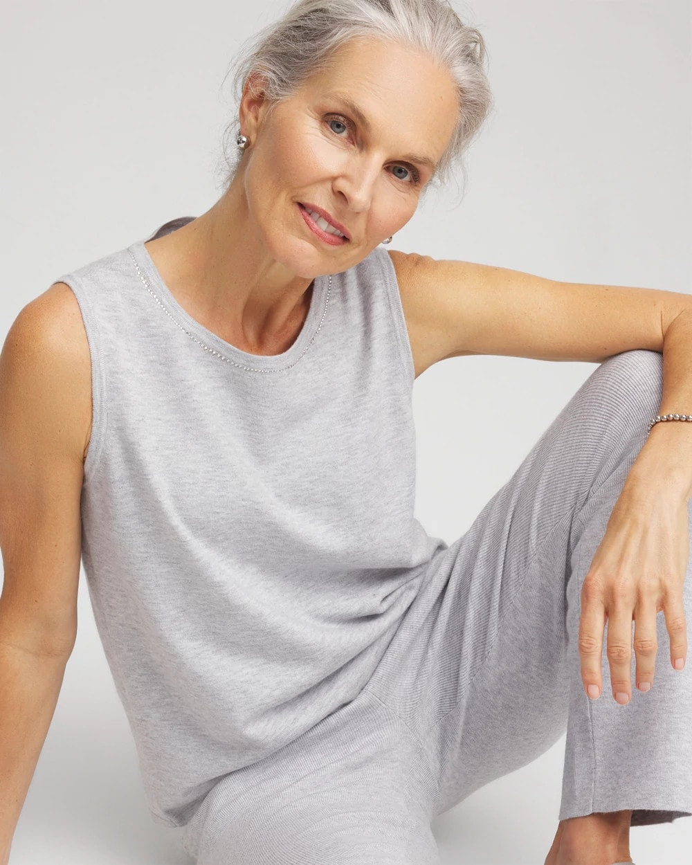 Chico's Collections Zenergy® Luxe Diamante Tank