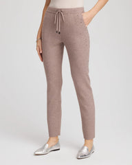 Chico's Collections Zenergy® Luxe Rhinestone Ankle Pants