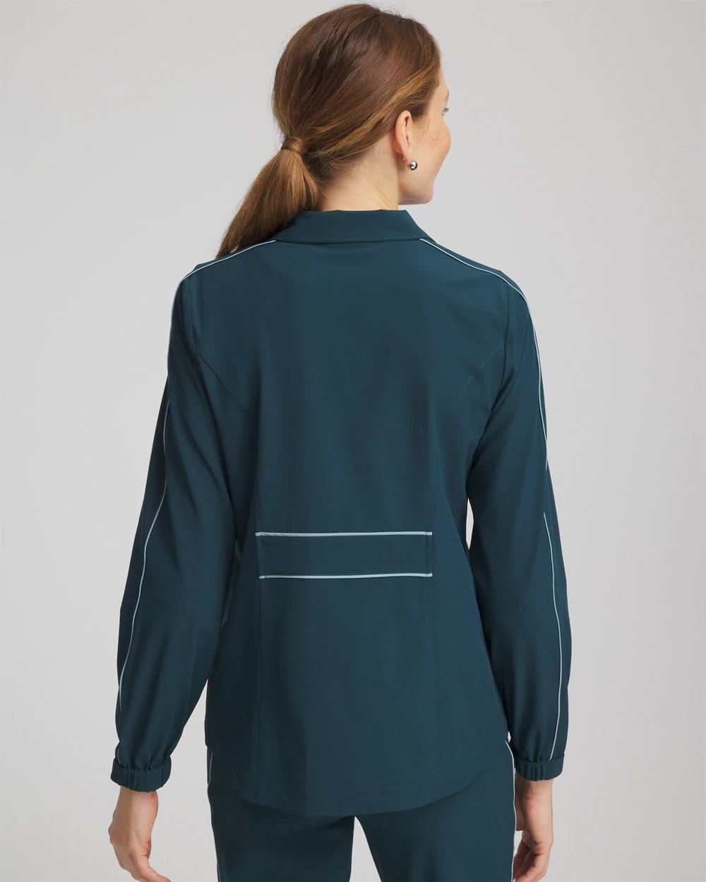 Chico's Collections Zenergy® UPF Contrast Jacket