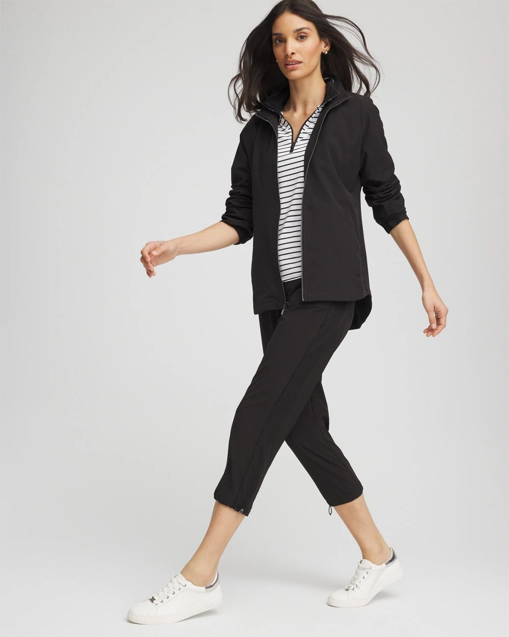Chico's Collections Zenergy® UPF Zip Front Jacket
