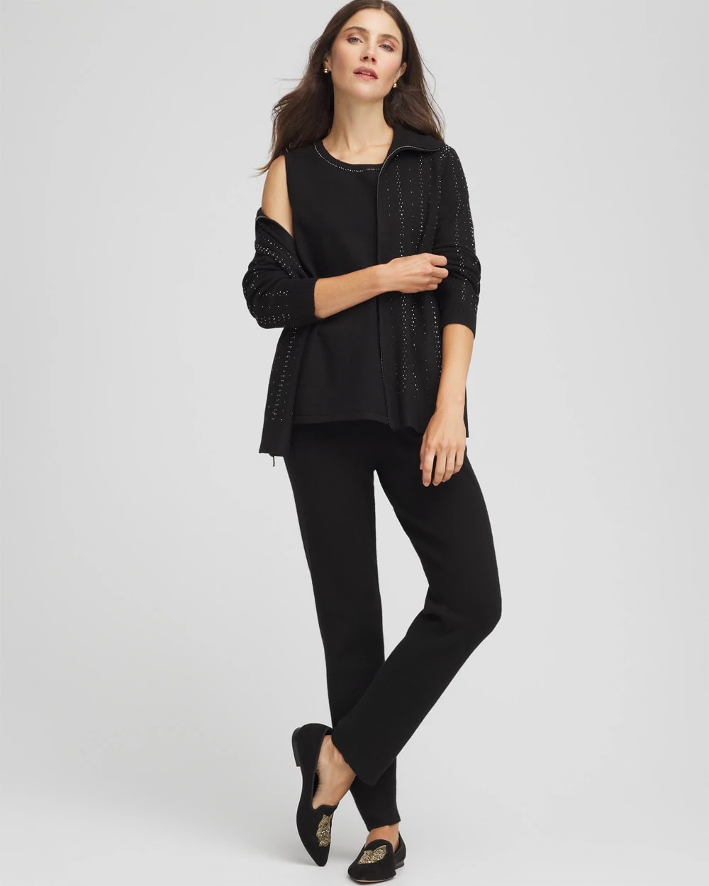 Chico's Collections Zenergy® Luxe Diamante Tank