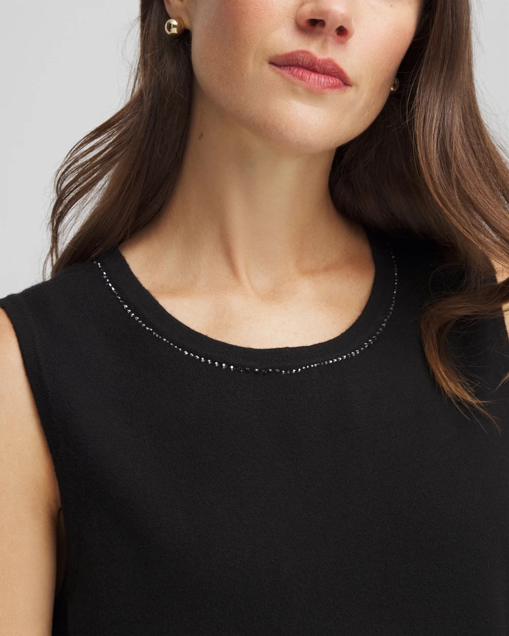 Chico's Collections Zenergy® Luxe Diamante Tank