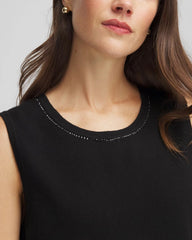 Chico's Collections Zenergy® Luxe Diamante Tank
