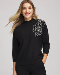 Chico's Collections Zenergy® Luxe Intarsia Sweater