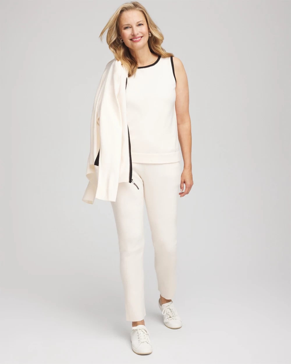 Chico's Collections Zenergy® Luxe Cashmere-Blend Tank