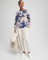 Chico's Collections Zenergy® Soft Animal Print Top