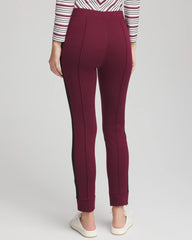 Chico's Collections Zenergy® Double-Knit Contrast Ankle Pants