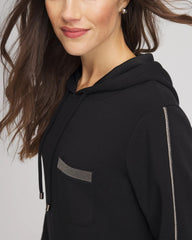 Chico's Collections Zenergy® Caviar Bead Sweatshirt