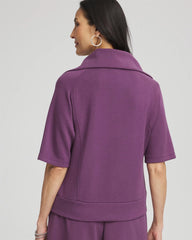 Chico's Collections Zenergy® Soft Half-Zip Top