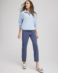 Chico's Collections Zenergy® UPF Half-Zip Mockneck Top