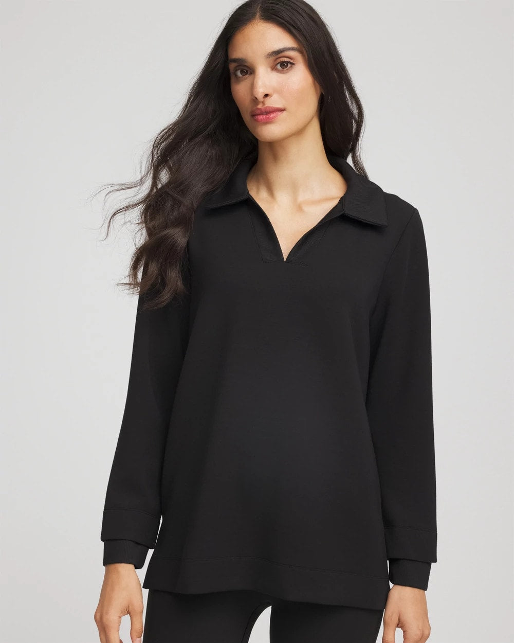 Chico's Collections Zenergy® Collared Tunic