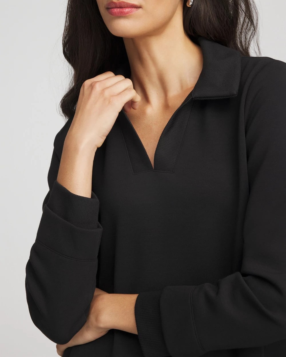 Chico's Collections Zenergy® Collared Tunic