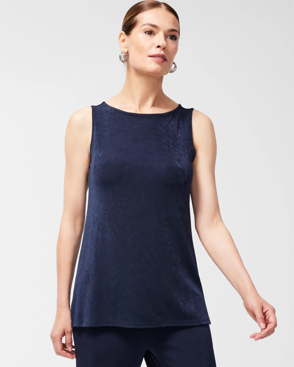 Chico's Collections Travelers™ Classic Side-Slit Tank
