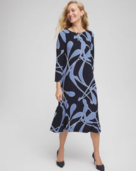 Chico's Collections Travelers™ Abstract Midi Dress