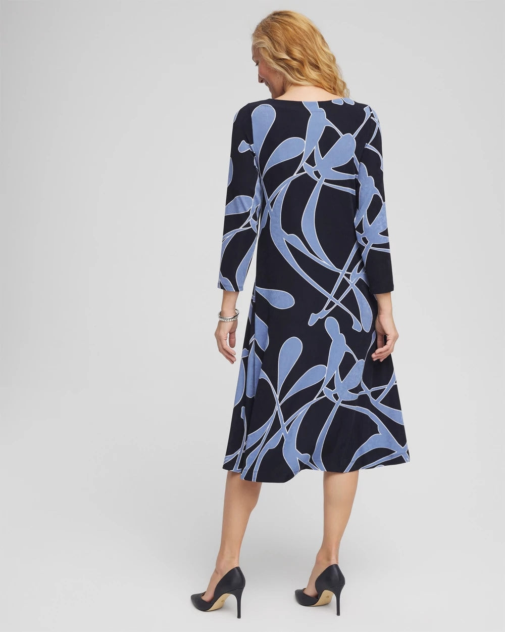Chico's Collections Travelers™ Abstract Midi Dress
