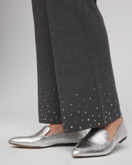 Chico's Collections Travelers™ Embellished Straight-Leg Pants