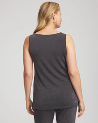 Chico's Collections Travelers™ Classic Side-Slit Tank