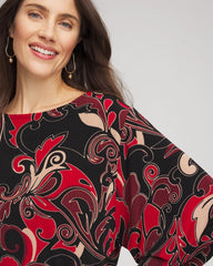 Chico's Collections Travelers™ Kimono Sleeve Party Top
