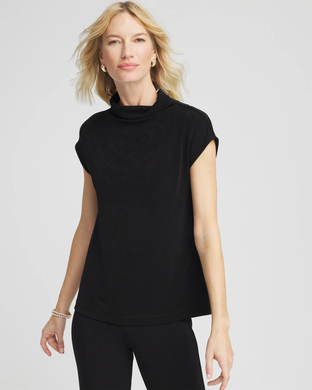 Chico's Collections Travelers™ Mockneck Top