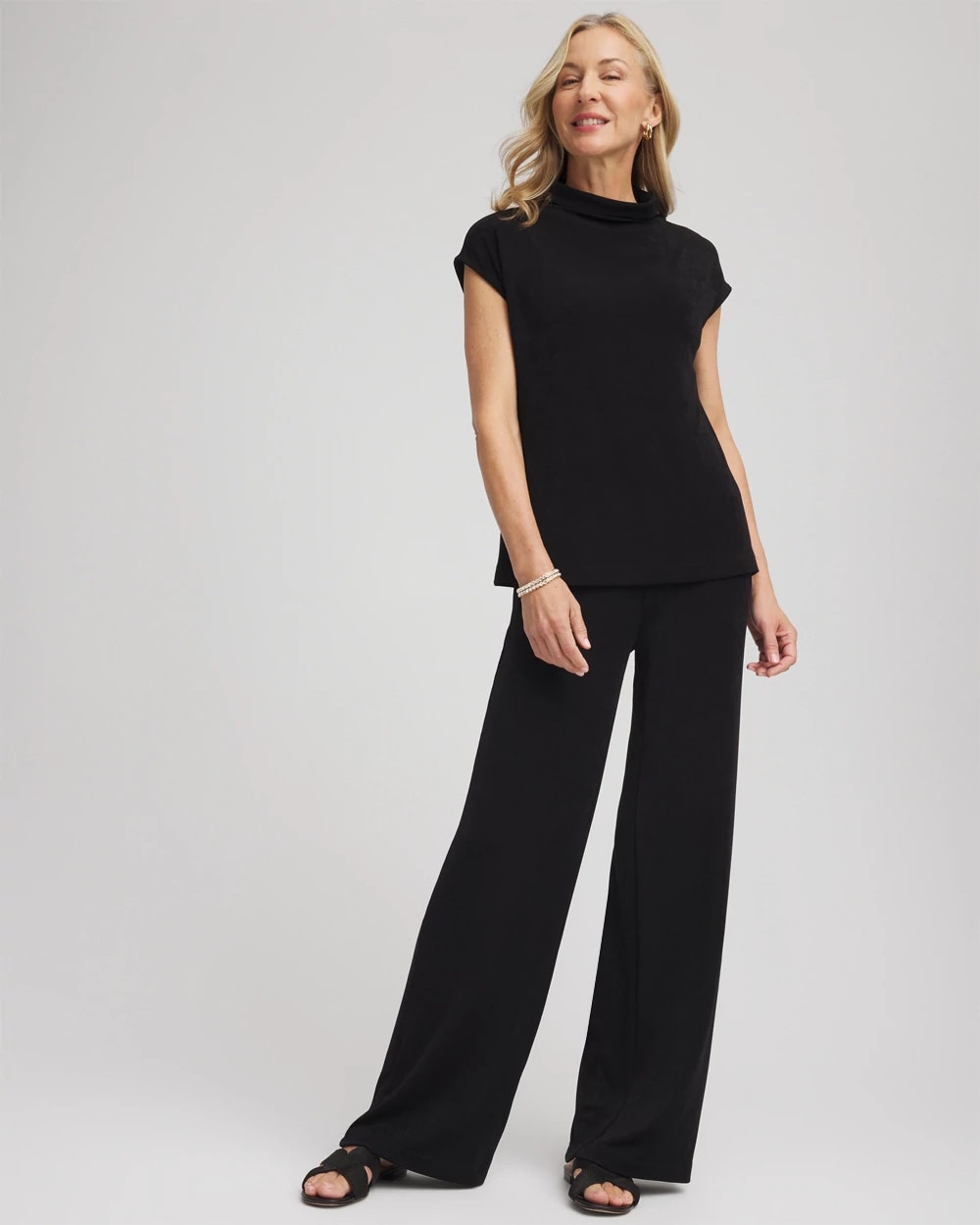 Chico's Collections Travelers™ Wide-Leg Pocket Pants