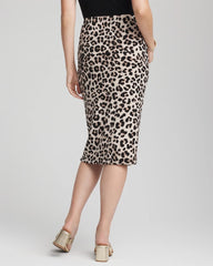 Chico's Collections Travelers™ No Tummy Animal-Print Pencil Skirt