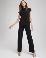 Chico's Collections Travelers™ Hollywood-Waist Straight-Leg Pants