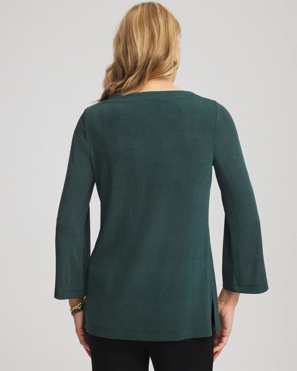Chico's Collections Travelers™ Artisanal Boatneck Tunic