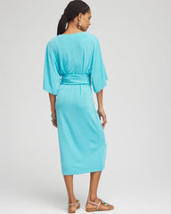 Chico's Collections Travelers™ Kimono Sleeved V-Neck Dress