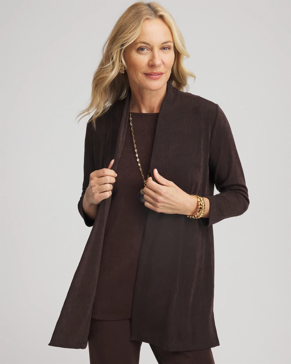 Chico's Collections Travelers™ Classic Side-Slit Tank