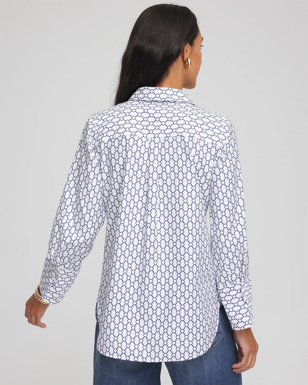 Chico's Collections No Iron™  Chain Connection Shirt