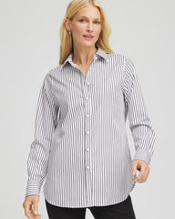 Chico's Collections No Iron™ Lurex Striped Shirt