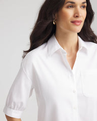 Chico's Collections No Iron™ Short-Sleeved Shirt